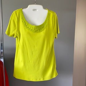 Beautiful Neon green yellow shirt
